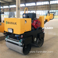Walk Behind Hydraulic Vibratory Two Drums Mini Road Roller Compactor